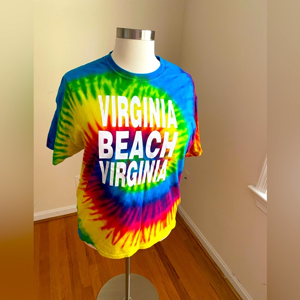 XL Rainbow VA Beach T-Shirt